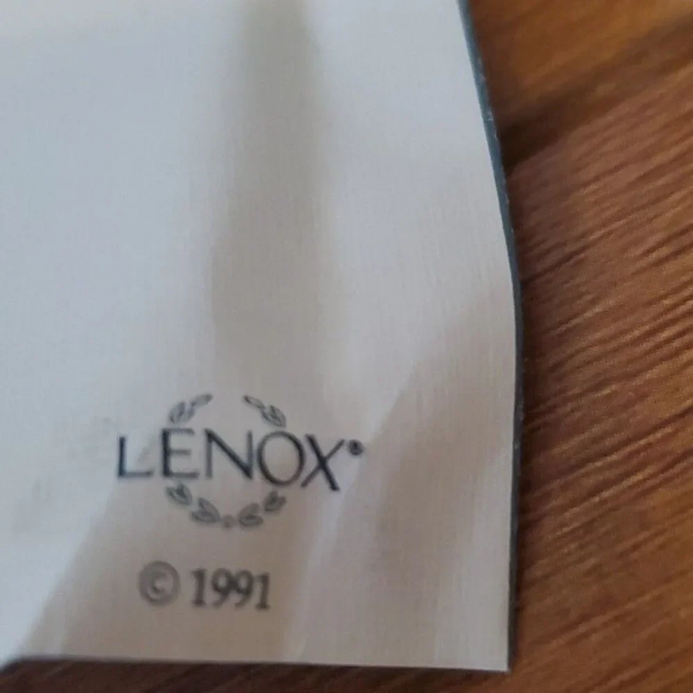 LENOX HOLIDAY VOTIVE Hand decorated 24K gold VTG 90s Box included